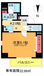 ヴェルト錦糸町の物件間取画像